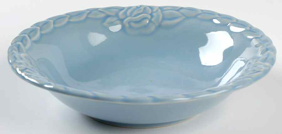 French Country Rose Blueberry Coupe Soup Bowl by Christian Dior-1