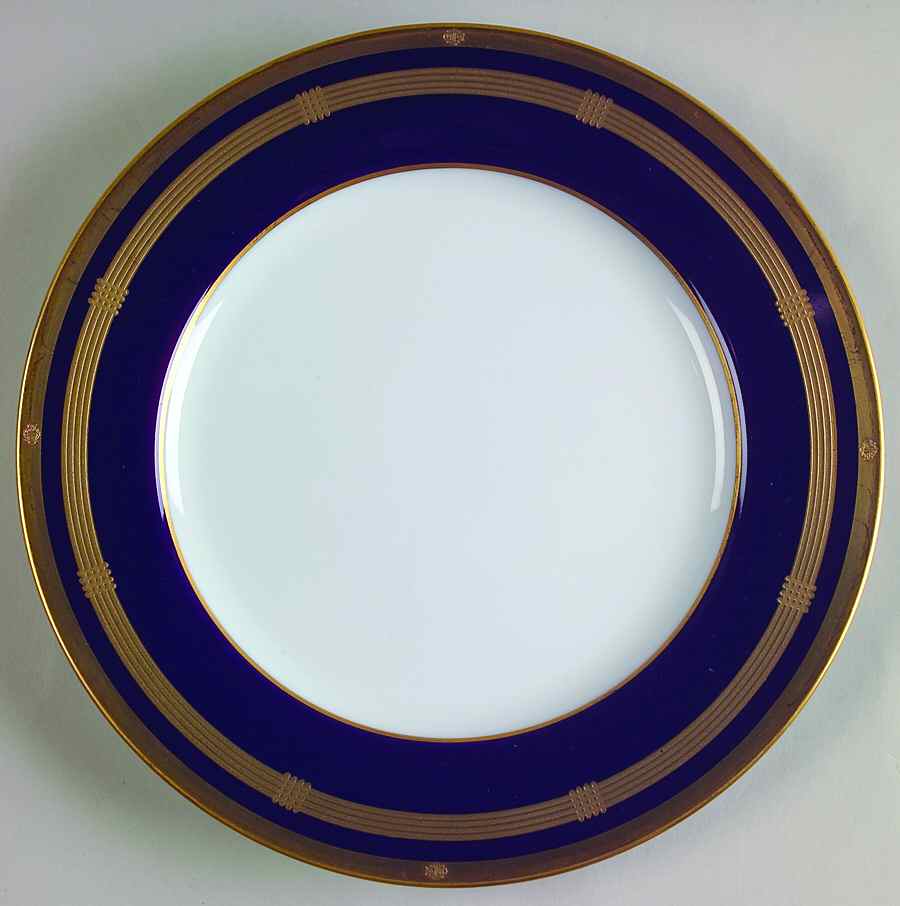 Gaudron Lapis Blue Salad Plate by Christian Dior-1