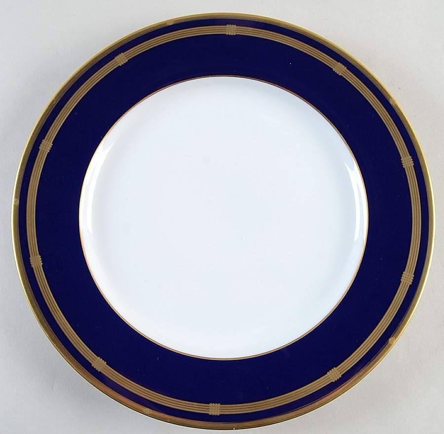 Gaudron Lapis Blue 12" Chop Plate (Round Platter) by Christian Dior-1