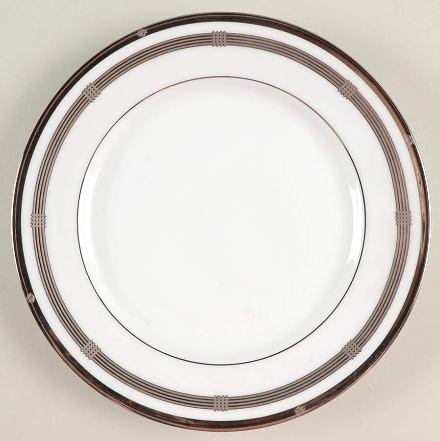 Gaudron Platinum Salad Plate by Christian Dior-1