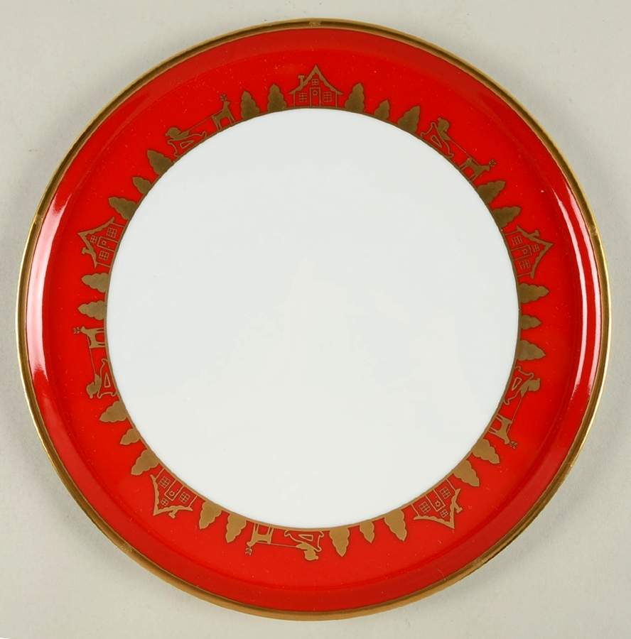 Joyieux Noel Cake Plate by Christian Dior-1