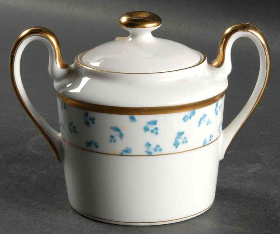Les Petites Fleurs Sugar Bowl & Lid by Christian Dior-1