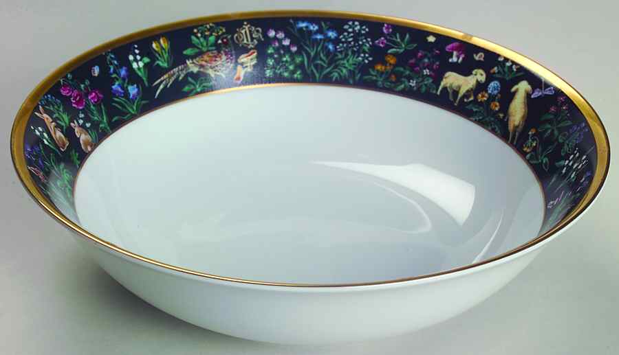 Licorne 9" Round Vegetable Bowl by Christian Dior-1