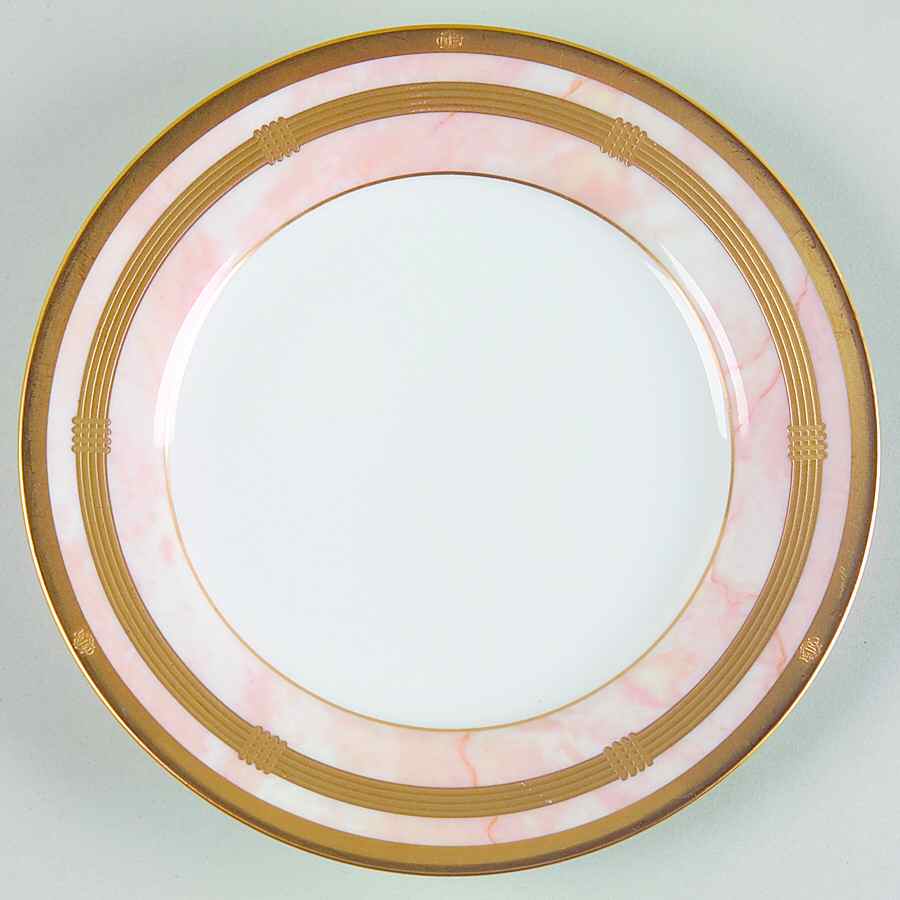 Gaudron Marbre Rose Bread & Butter Plate by Christian Dior-1