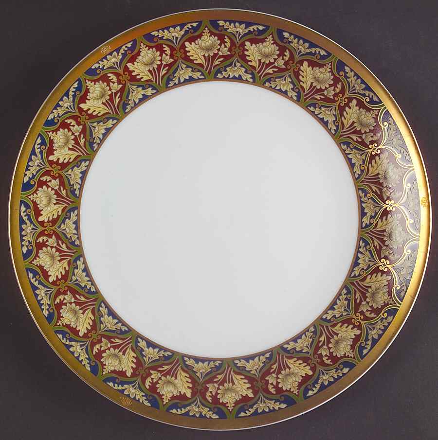 Tabriz Cookie Plate by Christian Dior-1