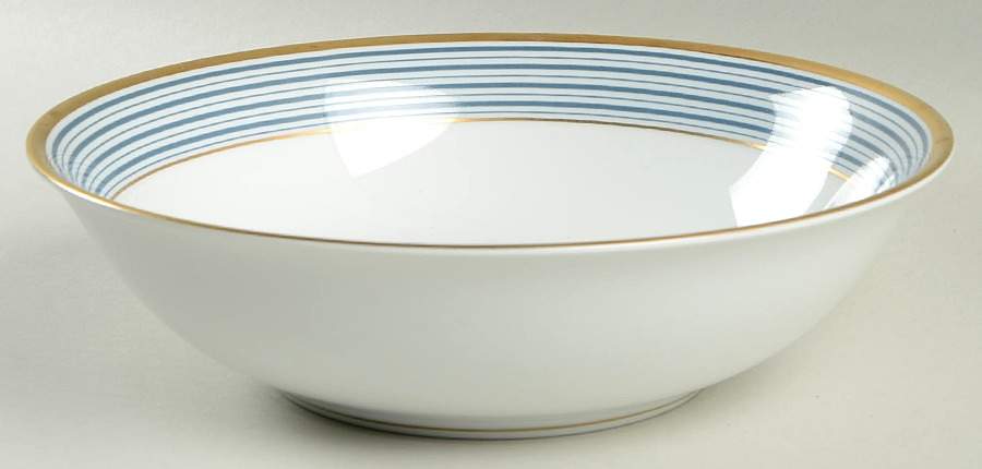 Tropez Blue 9" Round Vegetable Bowl by Christian Dior-1
