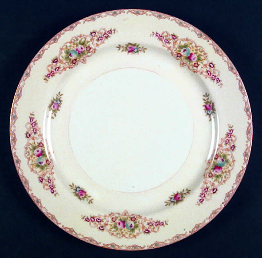 CHE1 Dinner Plate by Cherry China (Japan)-1