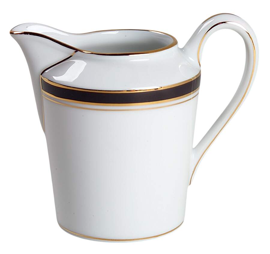 Ambassade Black Creamer by Charles Field Haviland-1