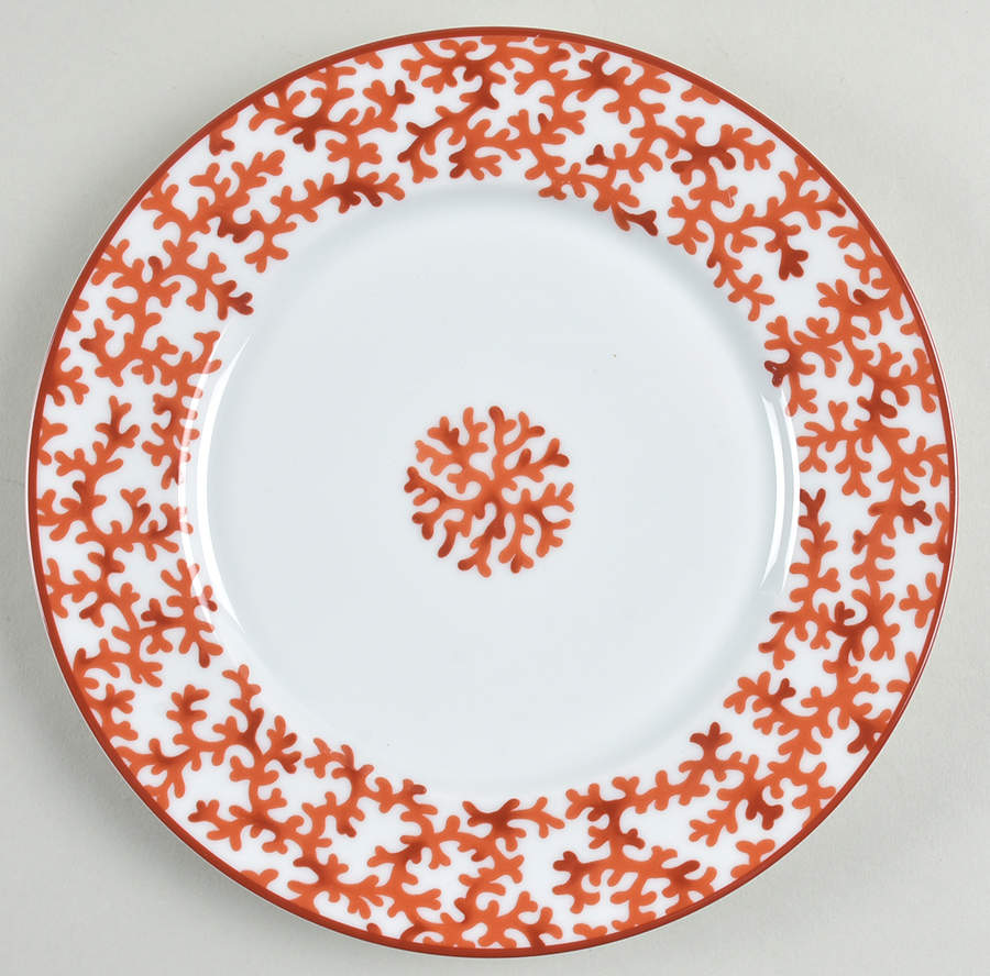 Atoll Coral Dessert Luncheon Plate by Charles Field Haviland-1