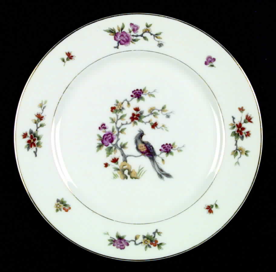 CHF22 (Verge) Dinner Plate by Charles Field Haviland-1
