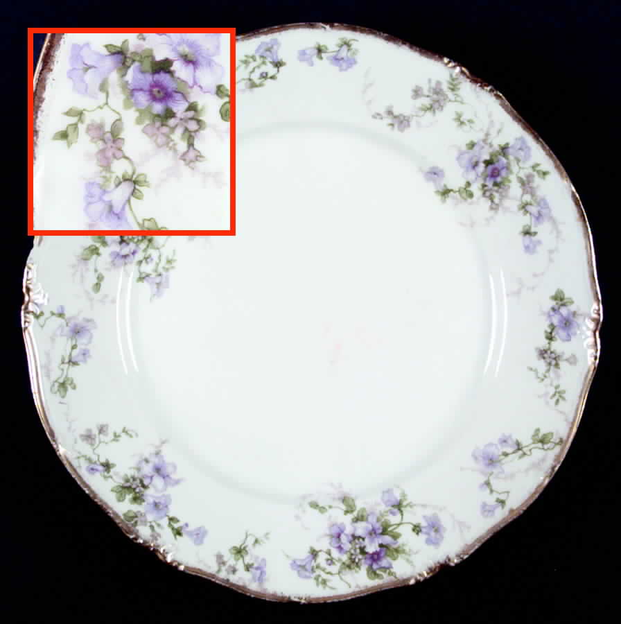 CHF288 Dinner Plate by Charles Field Haviland-1