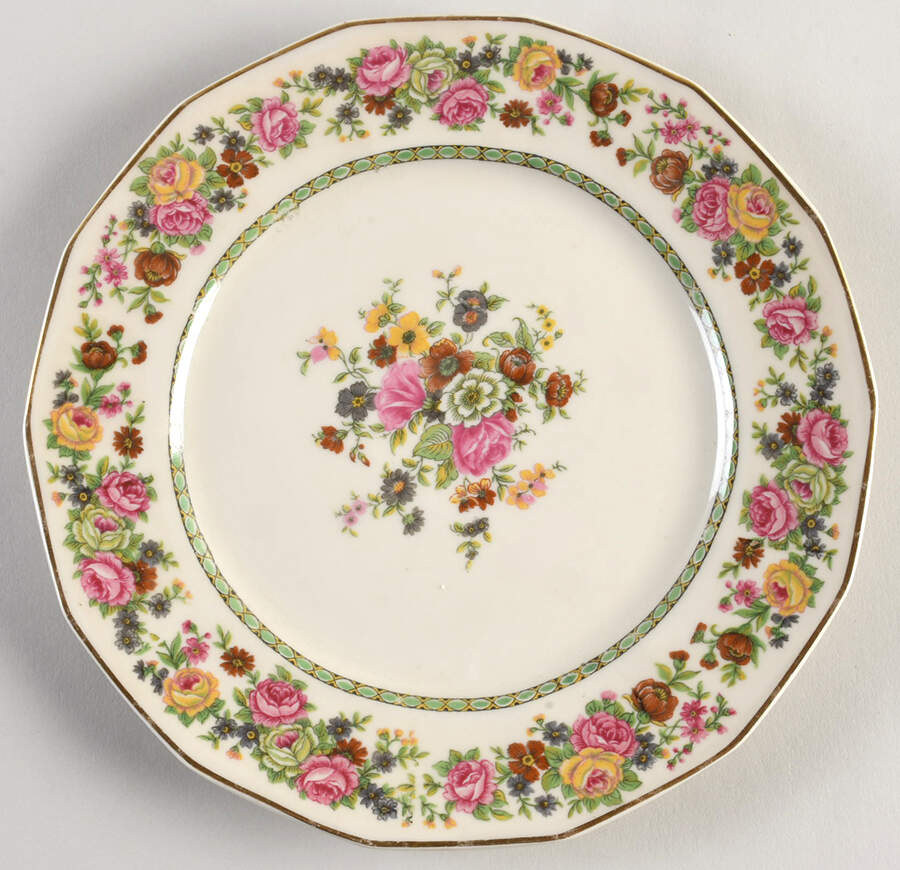 Eileen Luncheon Plate by Charles Field Haviland-1
