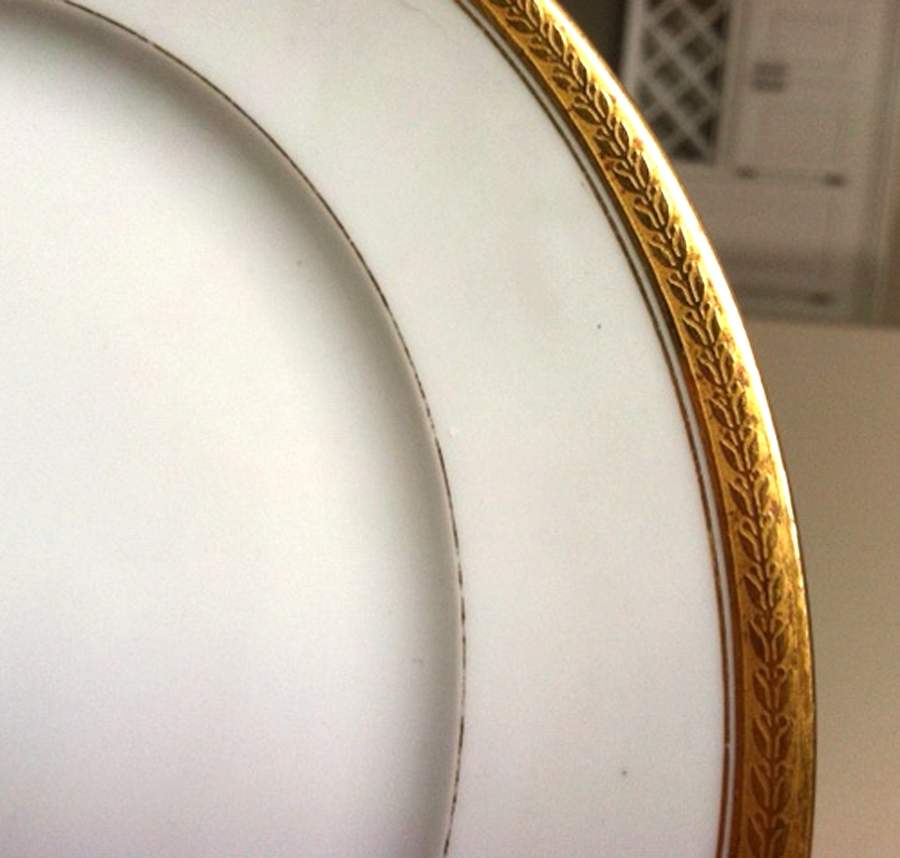 The Gardenia Dinner Plate by Charles Field Haviland-1