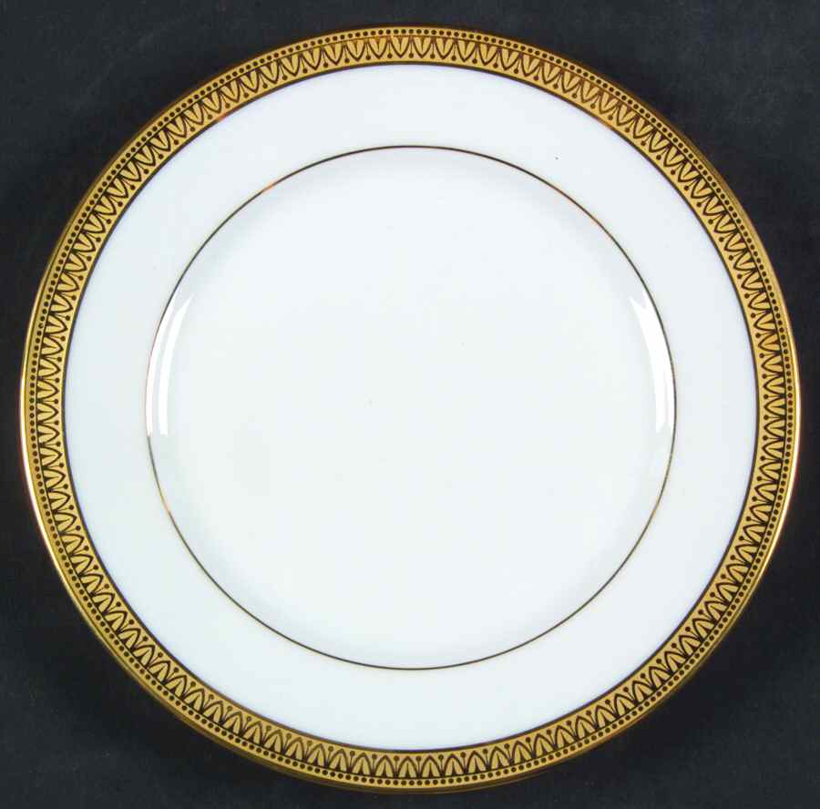 Malmaison Gold Bread & Butter Plate by Charles Field Haviland-1