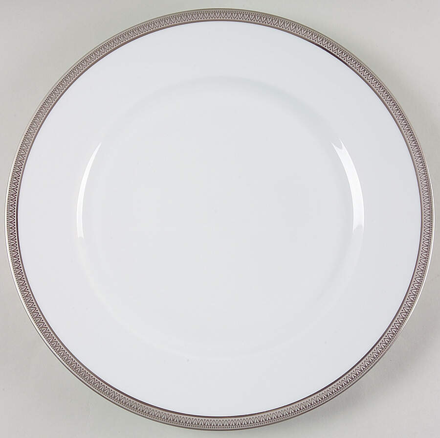 Malmaison Platinum (No Verge) Service Plate (Charger) by Charles Field Haviland-1