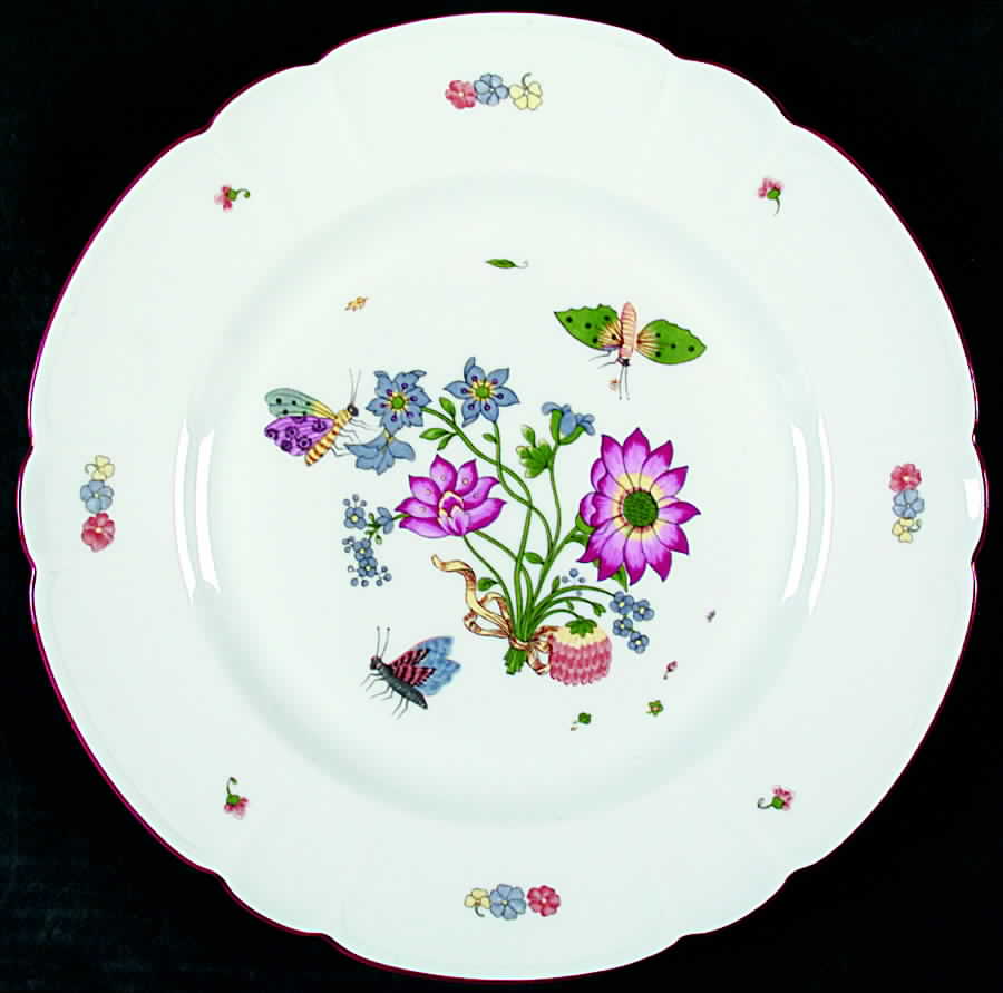 Meissen Large Dinner Plate by Charles Field Haviland-1