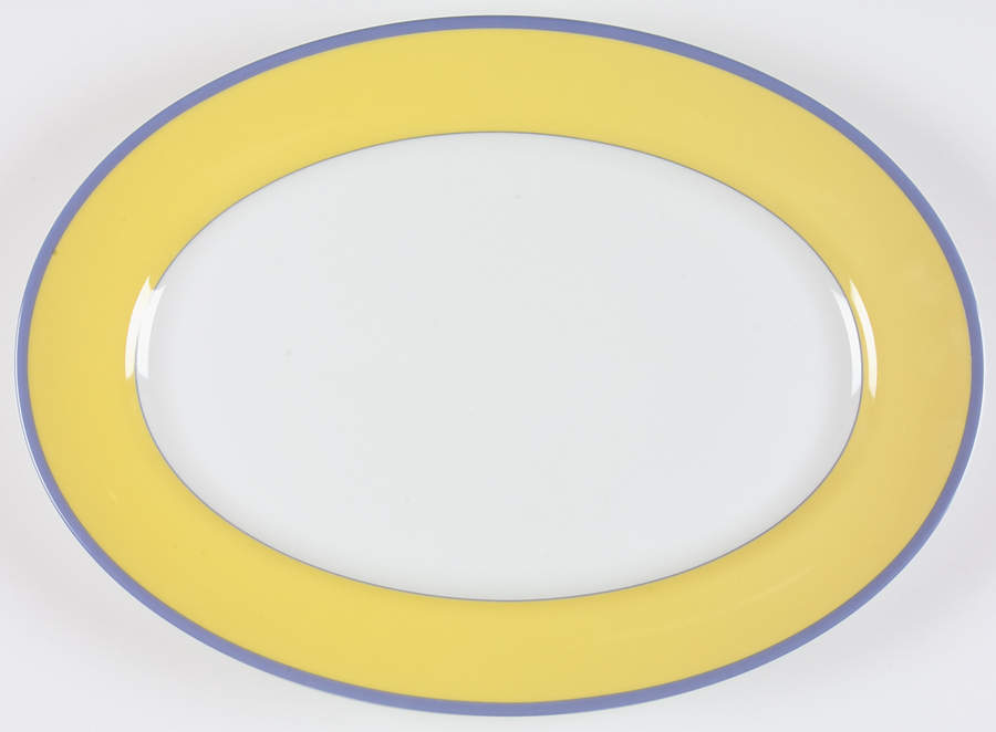 Monet 16" Oval Serving Platter by Charles Field Haviland-1