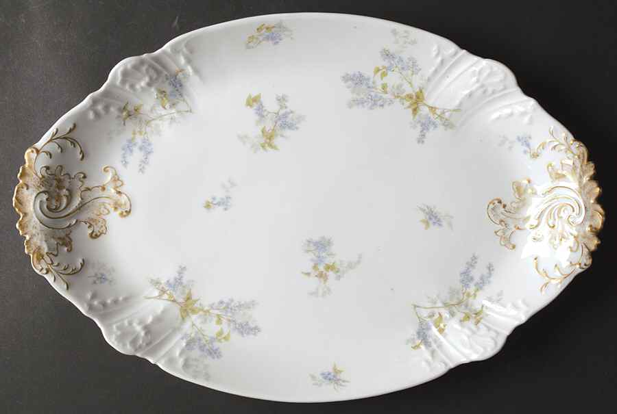Schleiger 1291 16" Oval Serving Platter by Charles Field Haviland-1