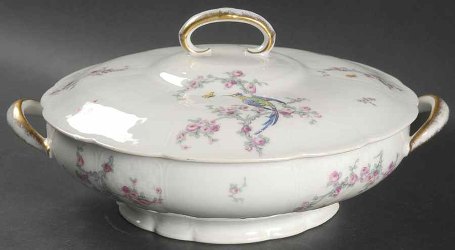 Schleiger 1328 Round Covered Vegetable by Charles Field Haviland-1