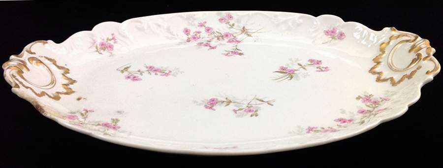 Schleiger 382 13" Oval Serving Platter by Charles Field Haviland-1