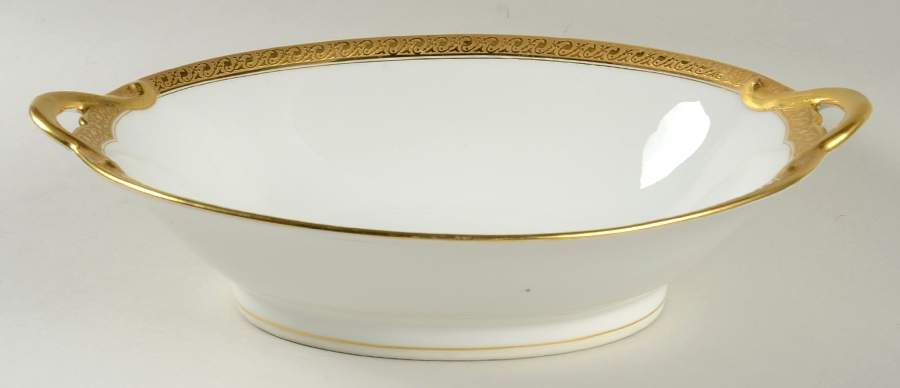 Schleiger 404 10" Oval Vegetable Bowl by Charles Field Haviland-1