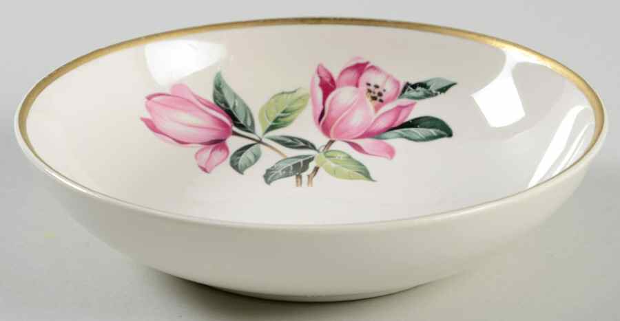 Pink Magnolia Fruit/Dessert (Sauce) Bowl by Charm House-1