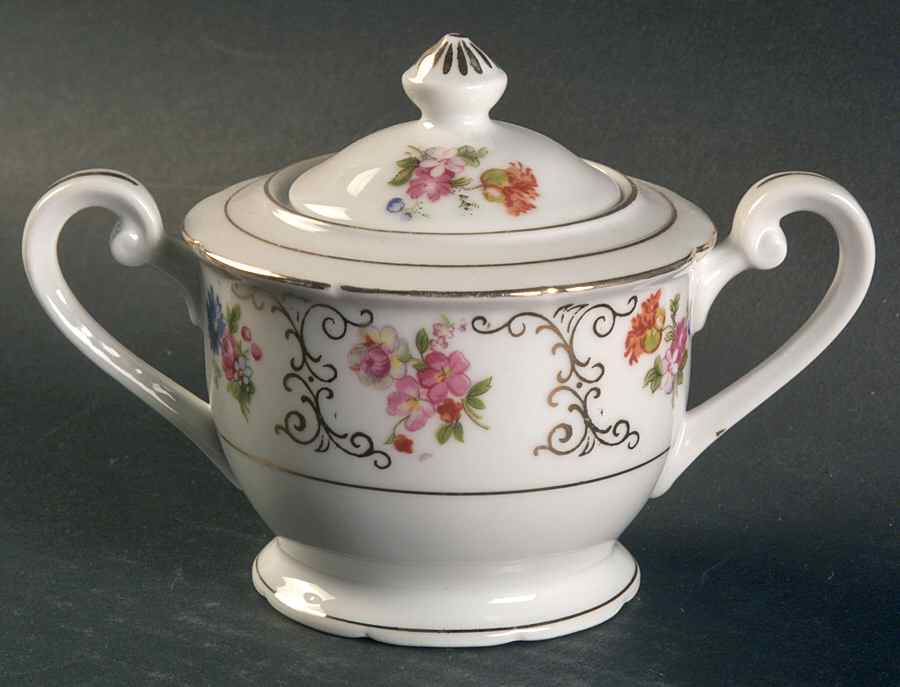 CHK1 Sugar Bowl & Lid by Chikaramachi (Japan)-1