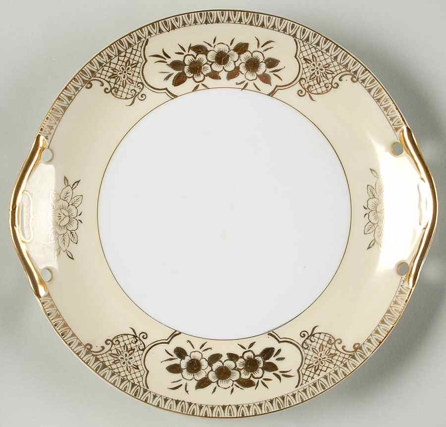 CHK3 Handled Cake Plate by Chikaramachi (Japan)-1