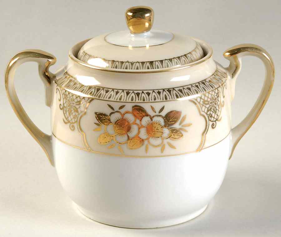 CHK3 Sugar Bowl & Lid by Chikaramachi (Japan)-1