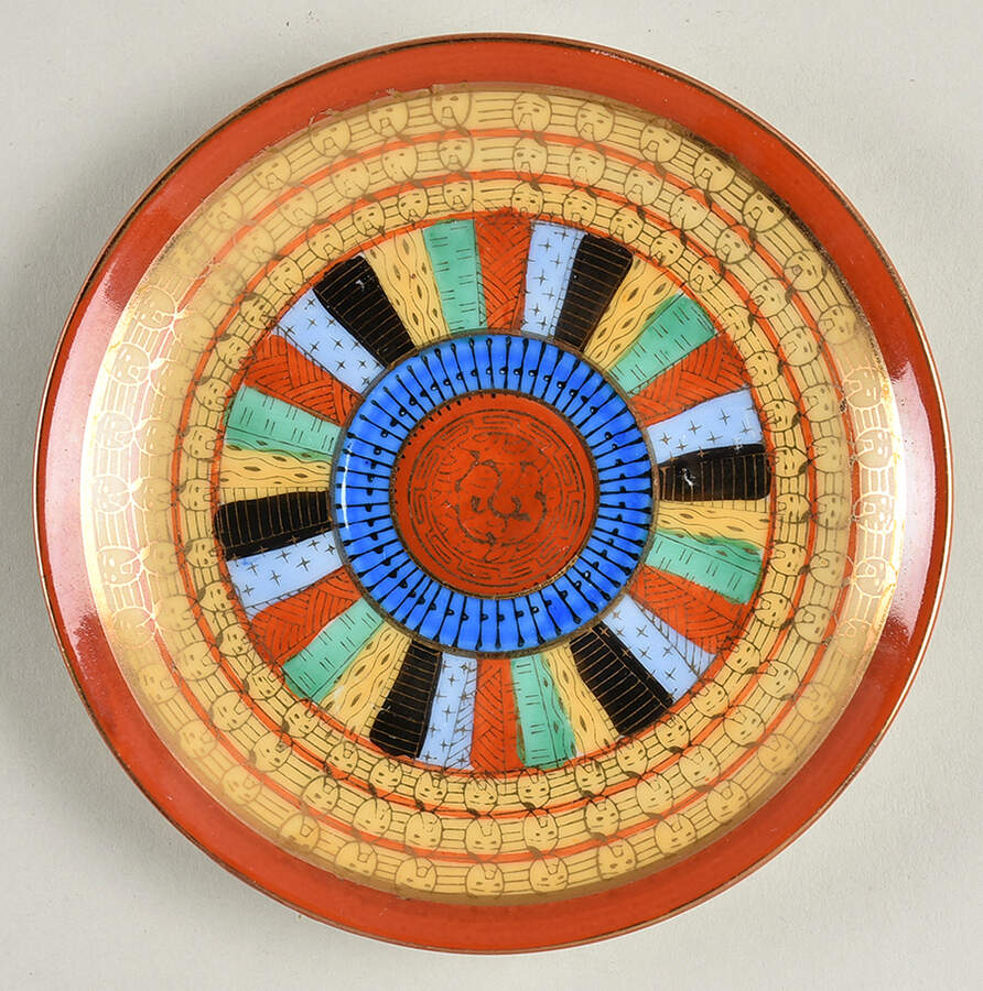 Thousand Faces Saucer for Demitasse Cup by Chikaramachi (Japan)-1