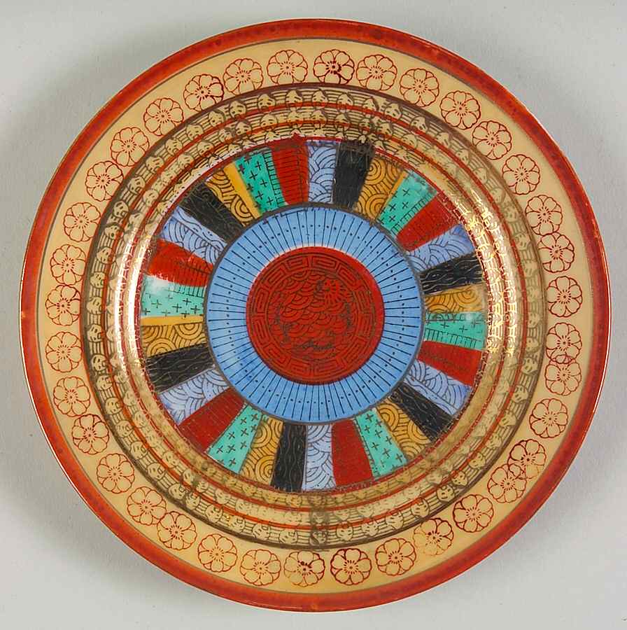 Thousand Faces Bread & Butter Plate by Chikaramachi (Japan)-1