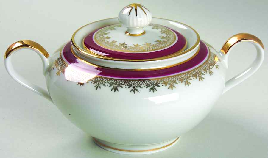 Chateau Mini Sugar Bowl & Lid by Chalfonte-1