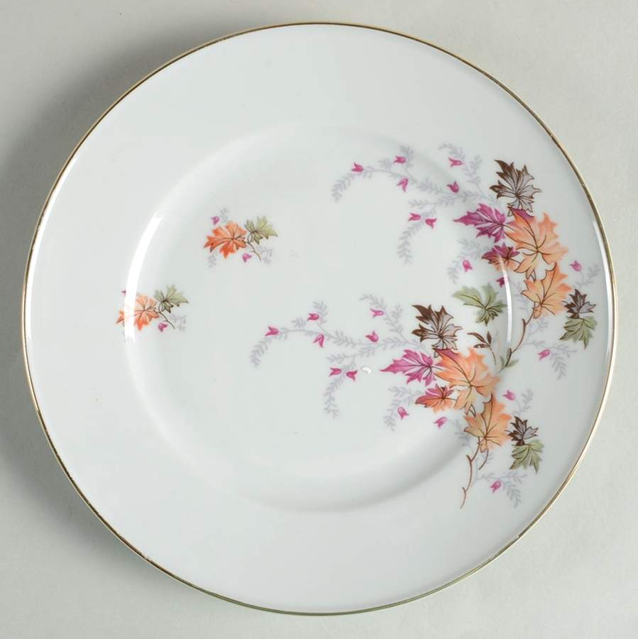 Indian Summer Salad Plate by Chalfonte-1