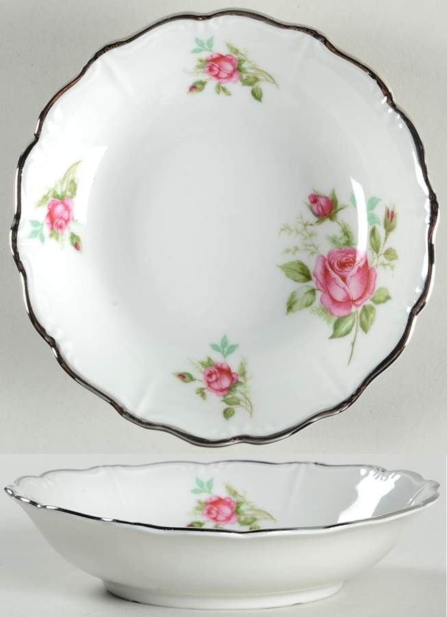 Rose Fruit/Dessert (Sauce) Bowl by Chalfonte-1