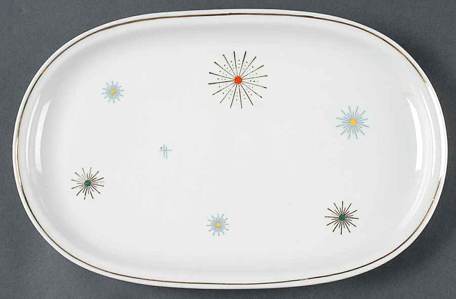 Starlight 13" Oval Serving Platter by Chalfonte-1