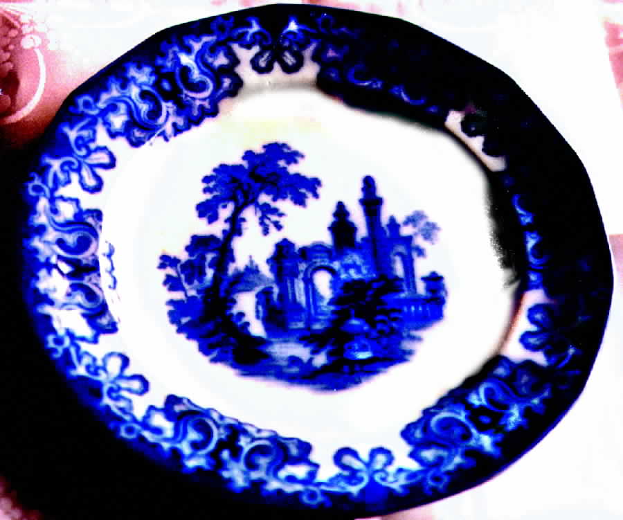 Athens Dinner Plate by Charles Meigh & Sons-1
