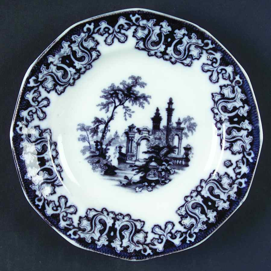 Athens Salad Plate by Charles Meigh & Sons-1