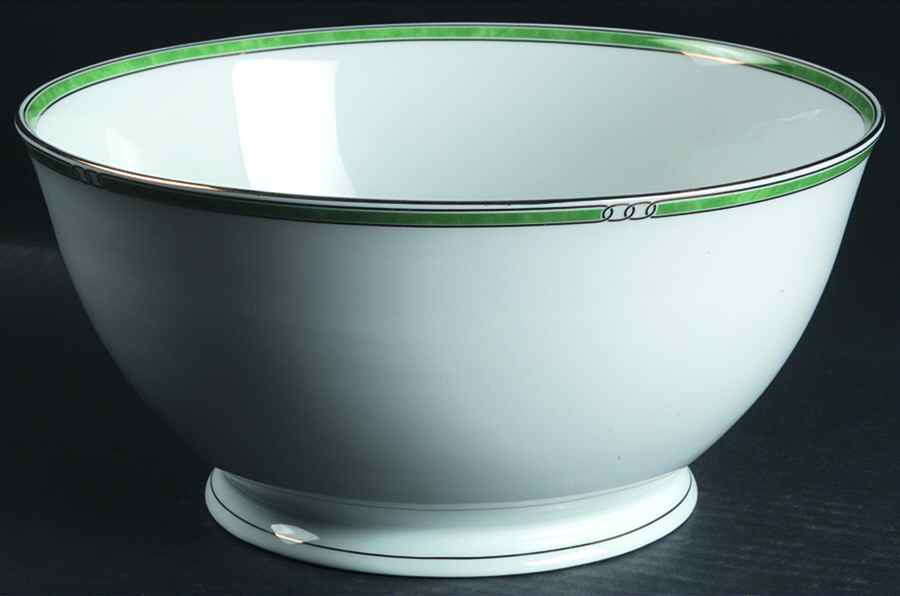 Alliance Green 9" Salad Serving Bowl by Christofle-1