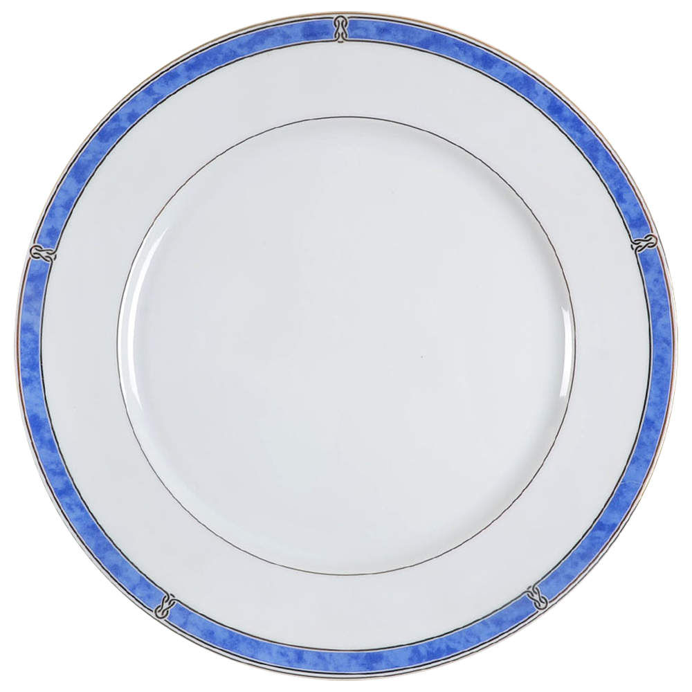 Oceana Blue Dinner Plate by Christofle-1