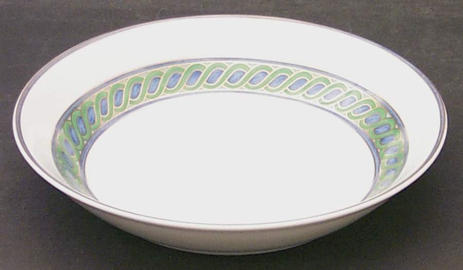 Torsade Bleu Soup/Cereal Bowl by Christofle-1