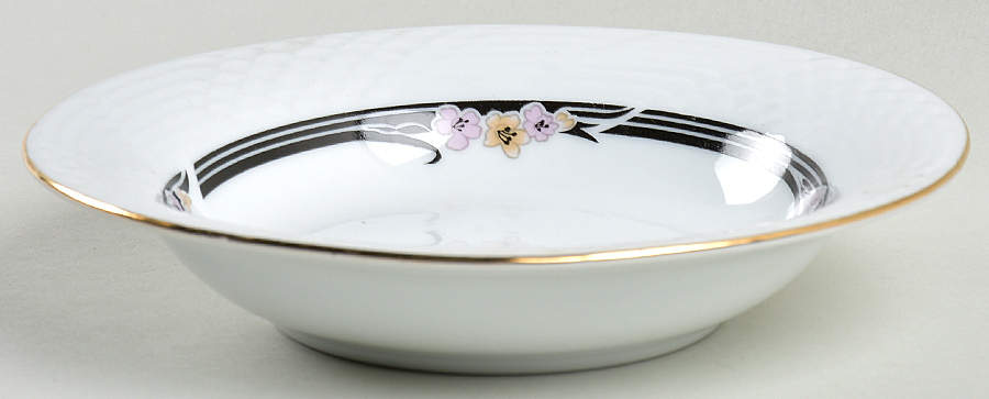 Alexandrite Rim Fruit/Dessert (Sauce) Bowl by China Pearl-1