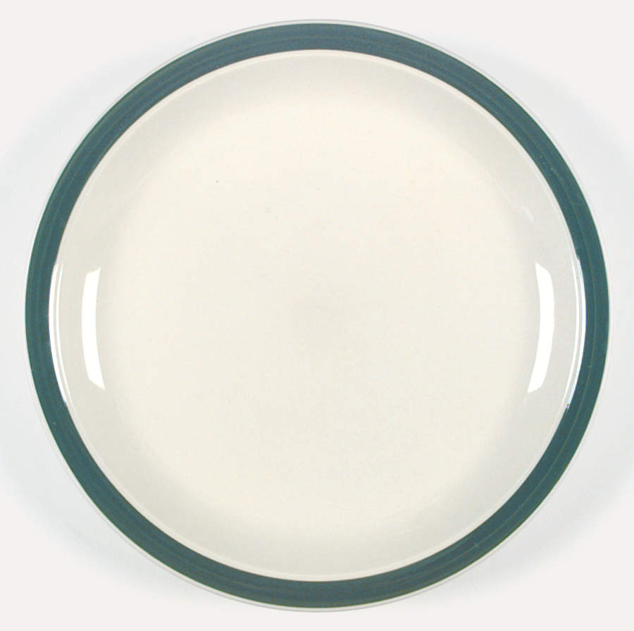 Casuals Hunter Green Dinner Plate by China Pearl-1