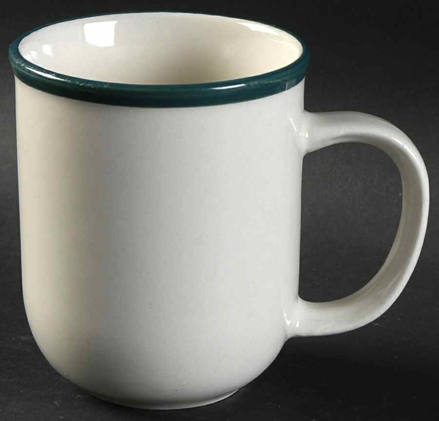Casuals Hunter Green Mug by China Pearl-1