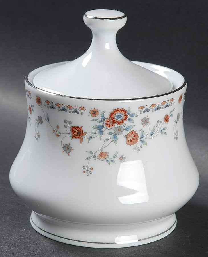 Josephine Sugar Bowl & Lid by China Pearl-1