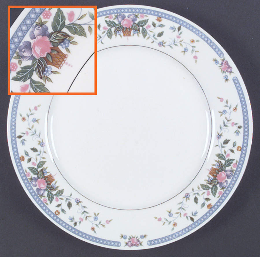 Nancy Dinner Plate by China Pearl-1