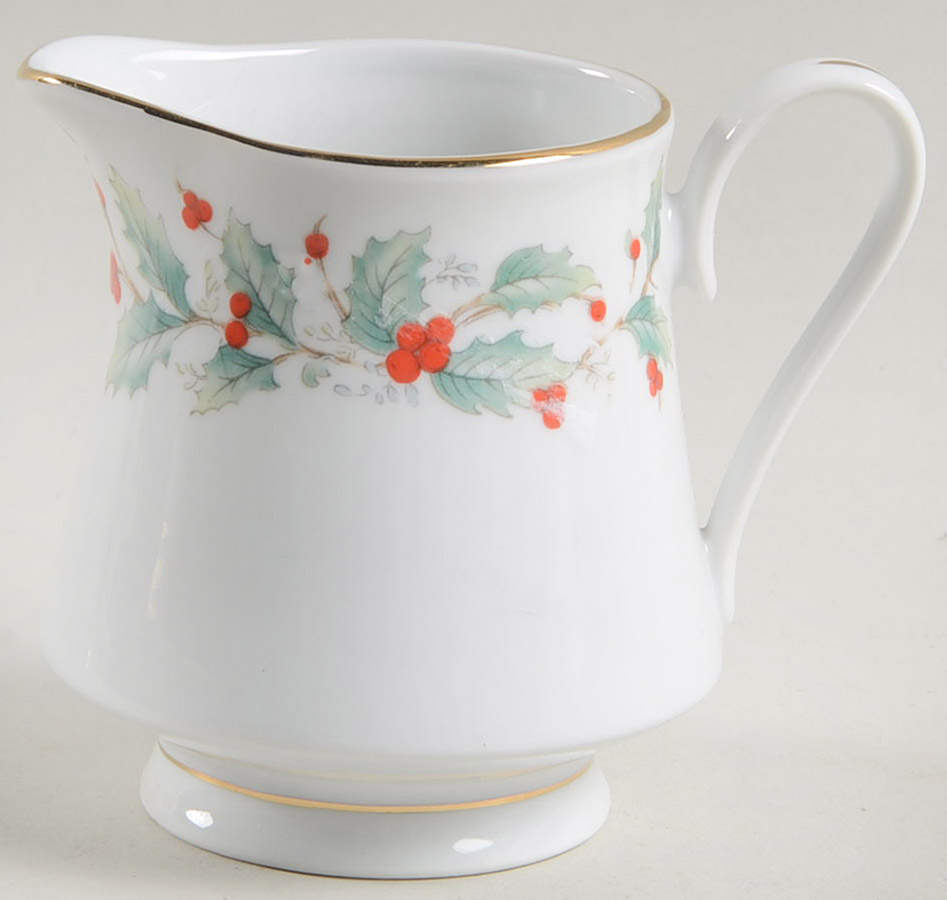 Noel (Brown Lettering Backstamp) Creamer by China Pearl-1