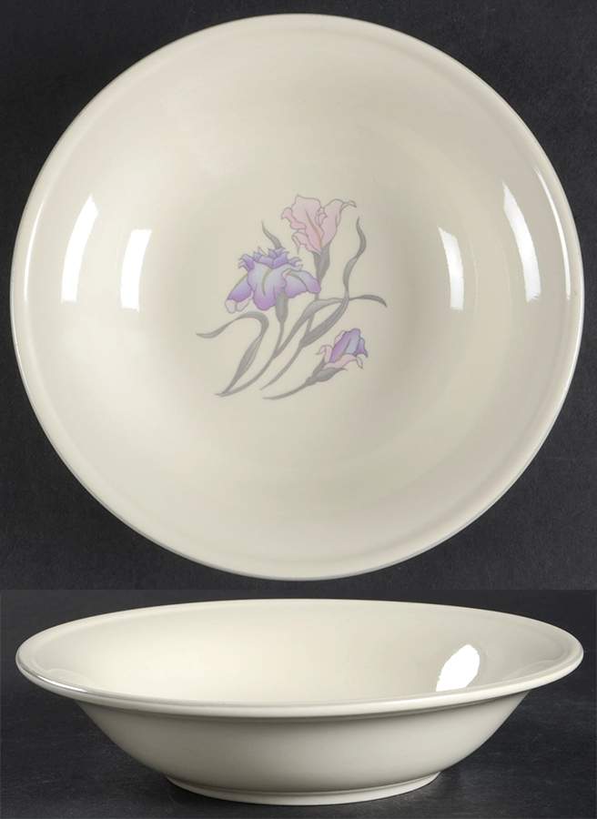 Orchid Coupe Cereal Bowl by China Pearl-1