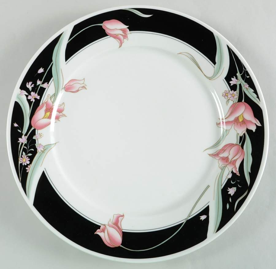 Serena (White Background) 12" Chop Plate (Round Platter) by China Pearl-1