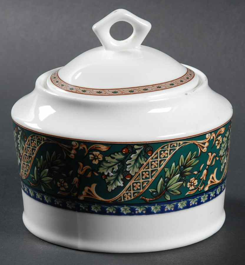Autumn Harmony Sugar Bowl & Lid by Christopher Stuart-1