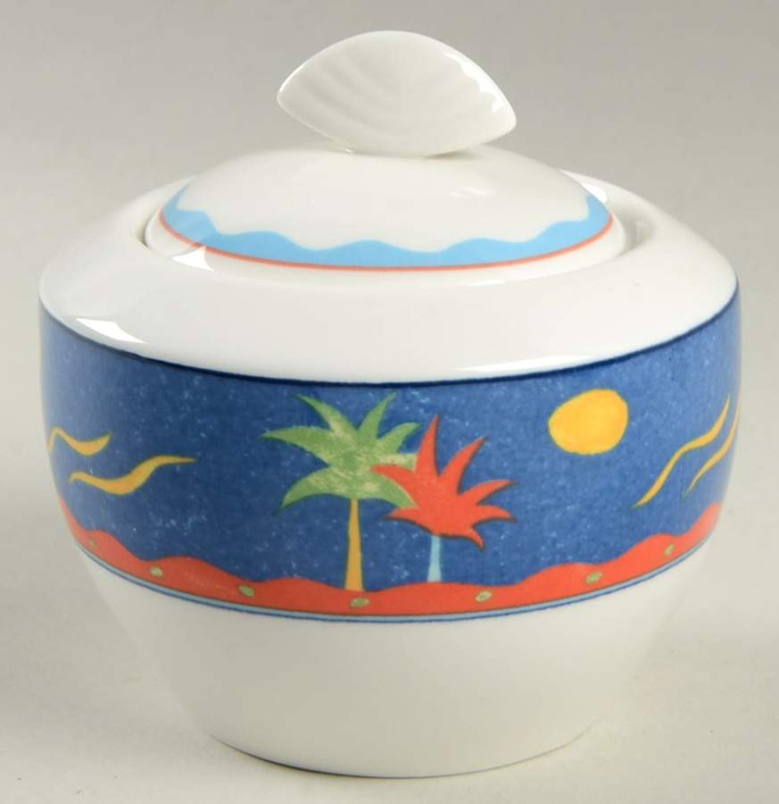 Barbados Sugar Bowl & Lid by Christopher Stuart-1